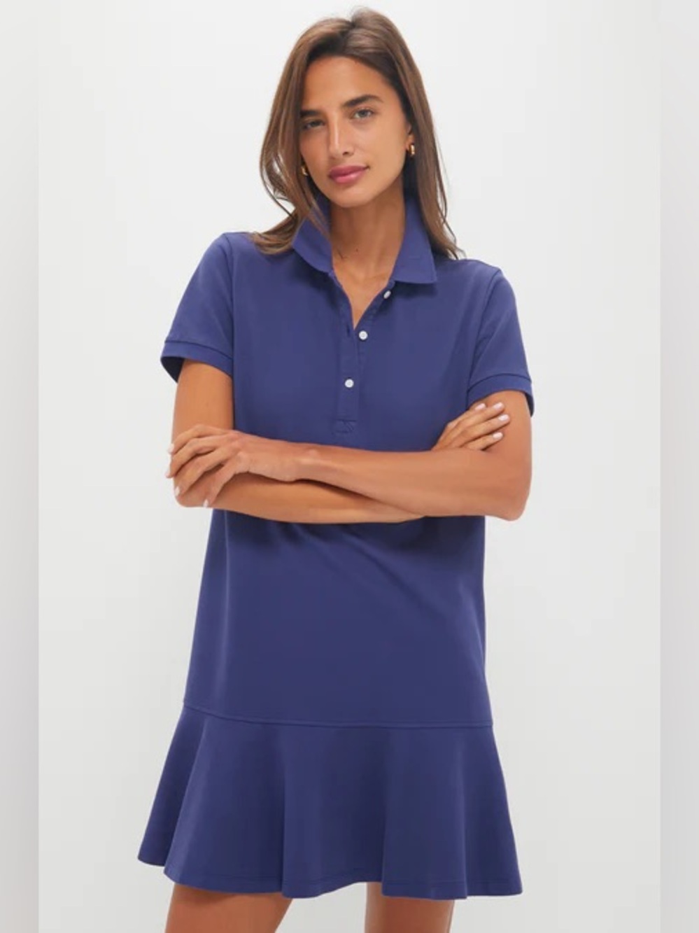 TUCKERNUCK Navy Pique May Polo Dress Medium SOLD OUT
